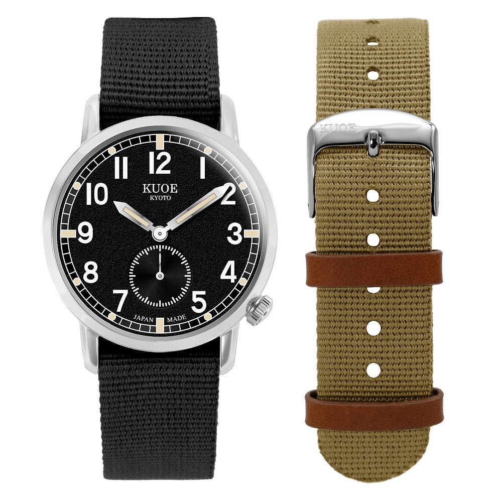 OLD SMITH 90-009 - Black w NATO Straps