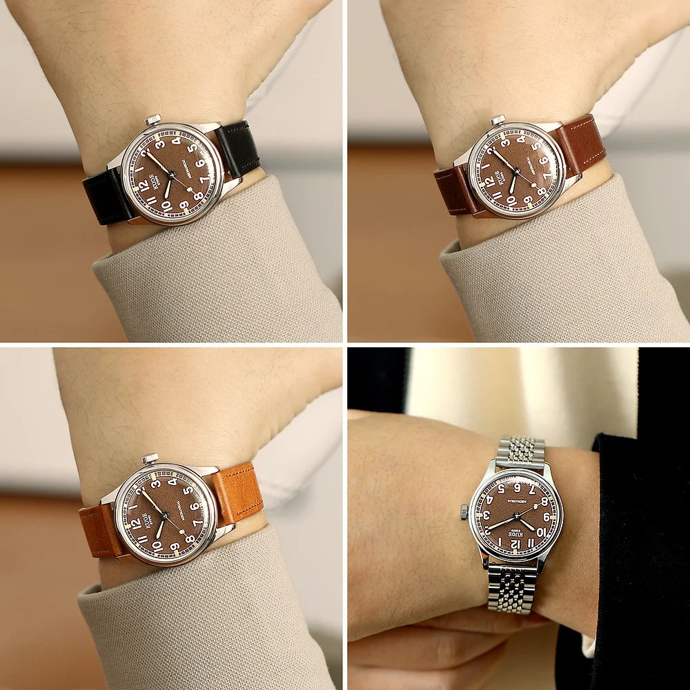 OLD SMITH 90-002 Automatic Brown (Super-Luminova)