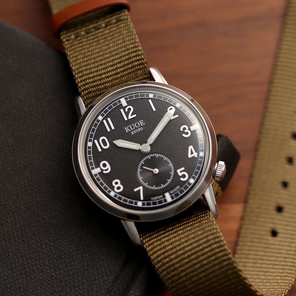 OLD SMITH 90-009 - Black w NATO Straps