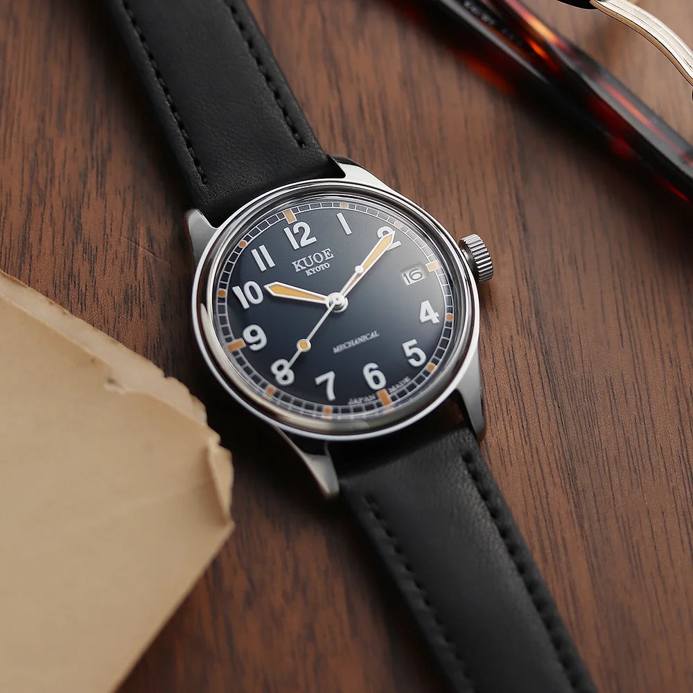 OLD SMITH 90-002 Automatic Navy (with date)
