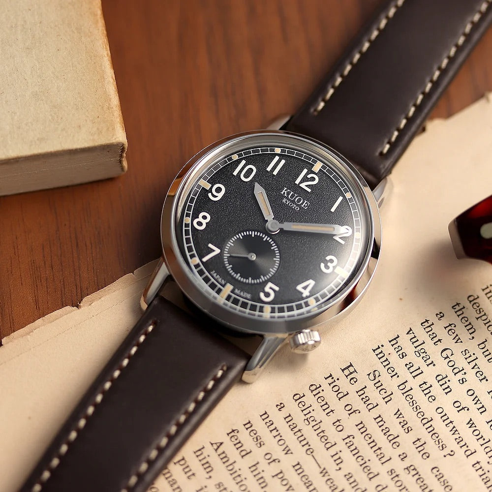 OLD SMITH 90-009 - Black w Italian Cordovan