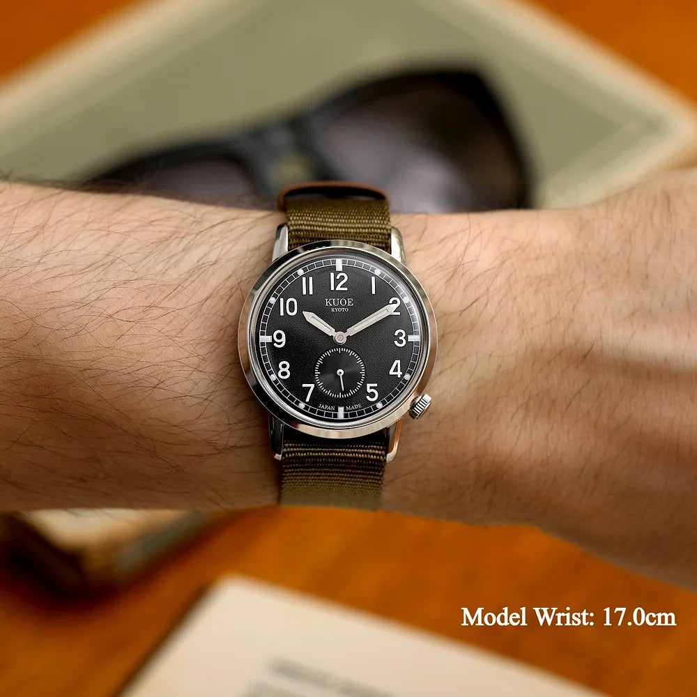 OLD SMITH 90-009 - Black w NATO Straps