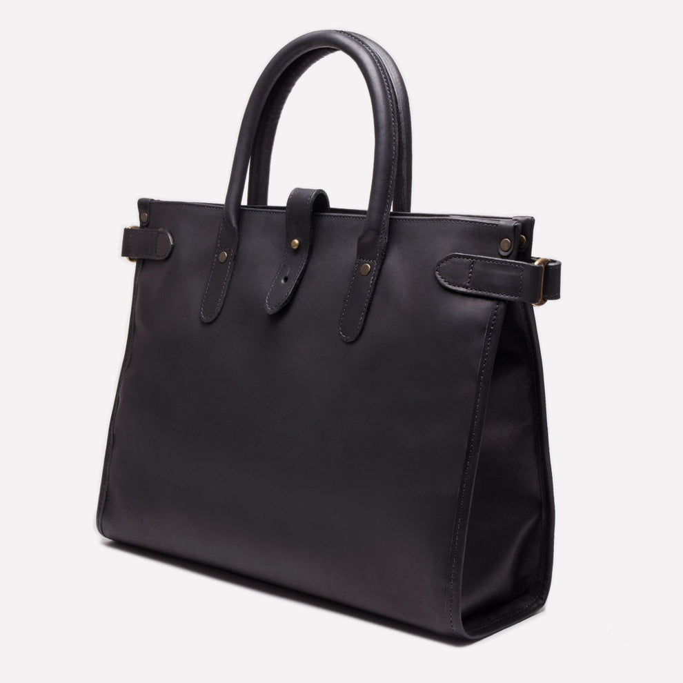 Chelsea Leather Tote - Havana
