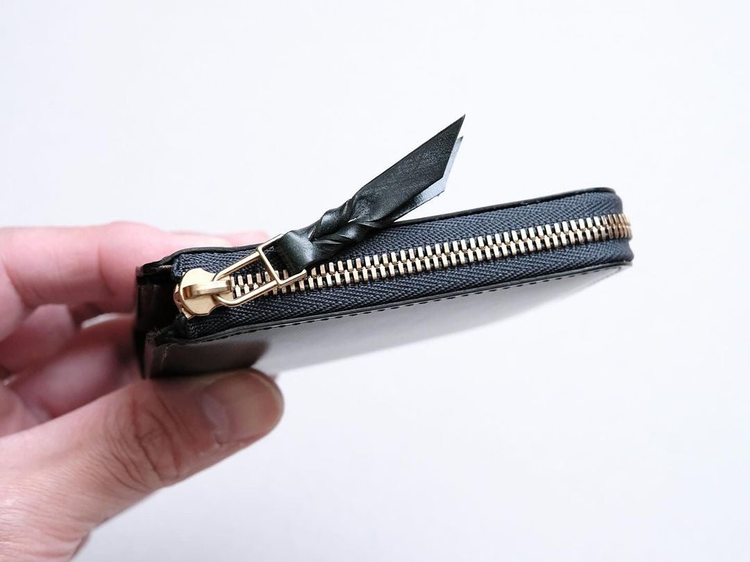 CRAM L-Zip Wallet - Bridle Leather (Bi-Color)