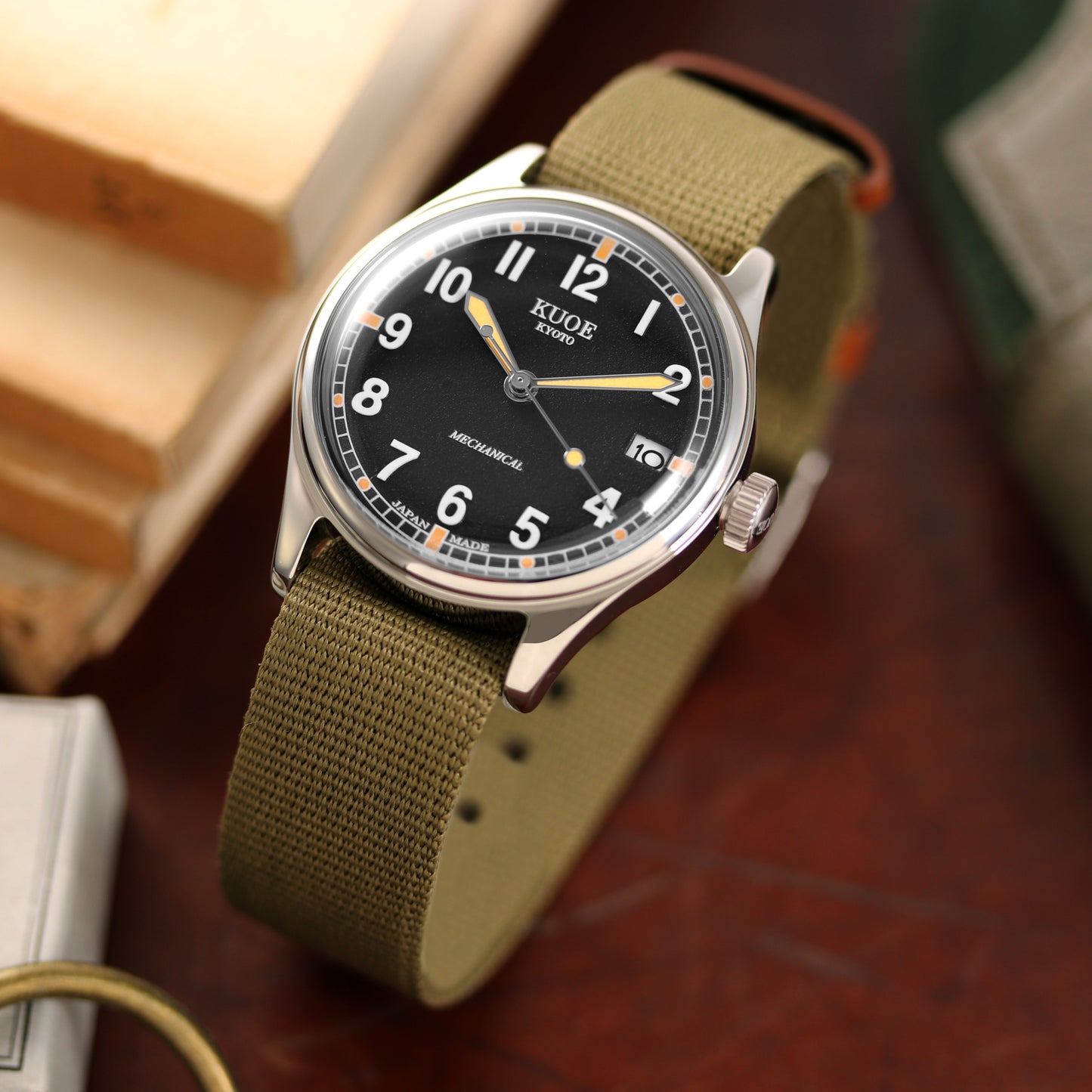 OLD SMITH 90-002 Automatic Black (with date)