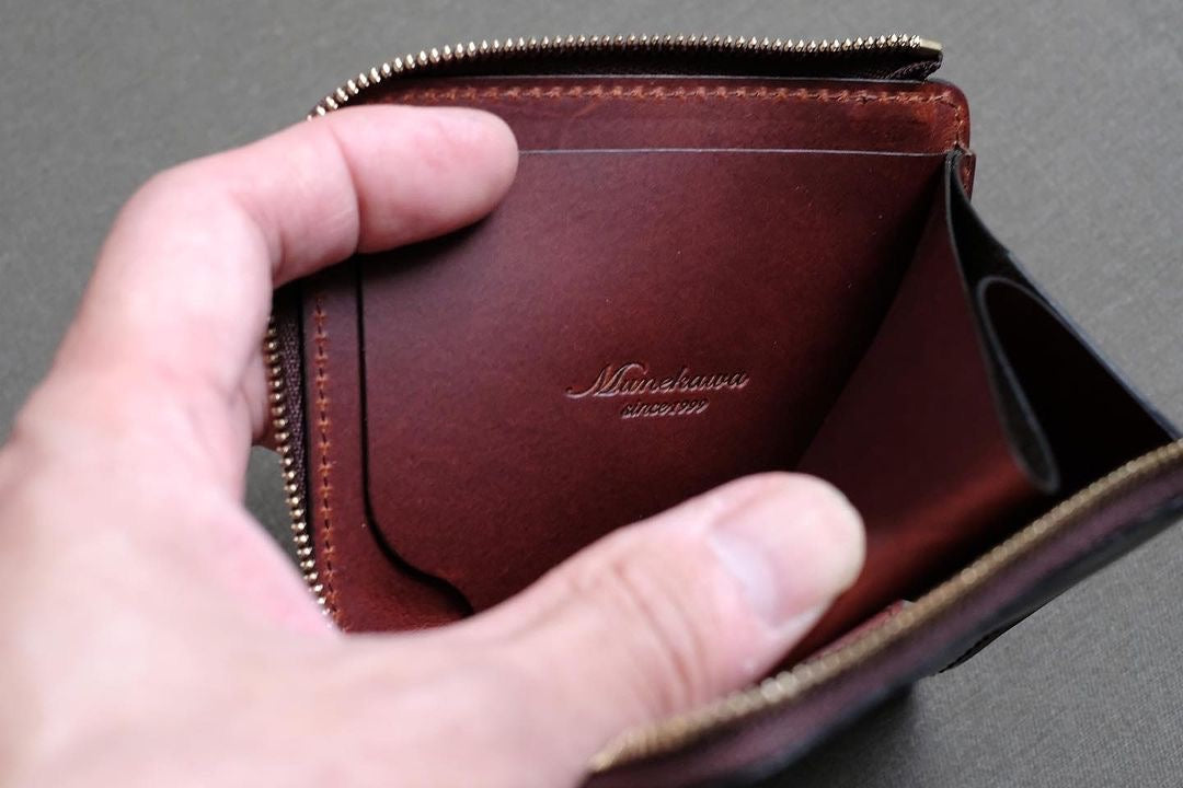 (Limited Edn) CRAM L-Zip Wallet - Horween x Maremma
