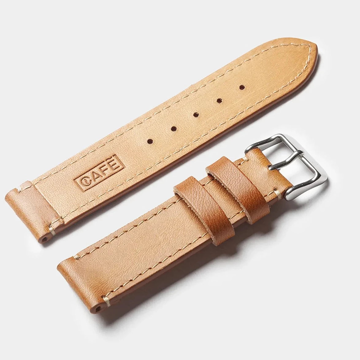 Leather Watch Strap - Roasted