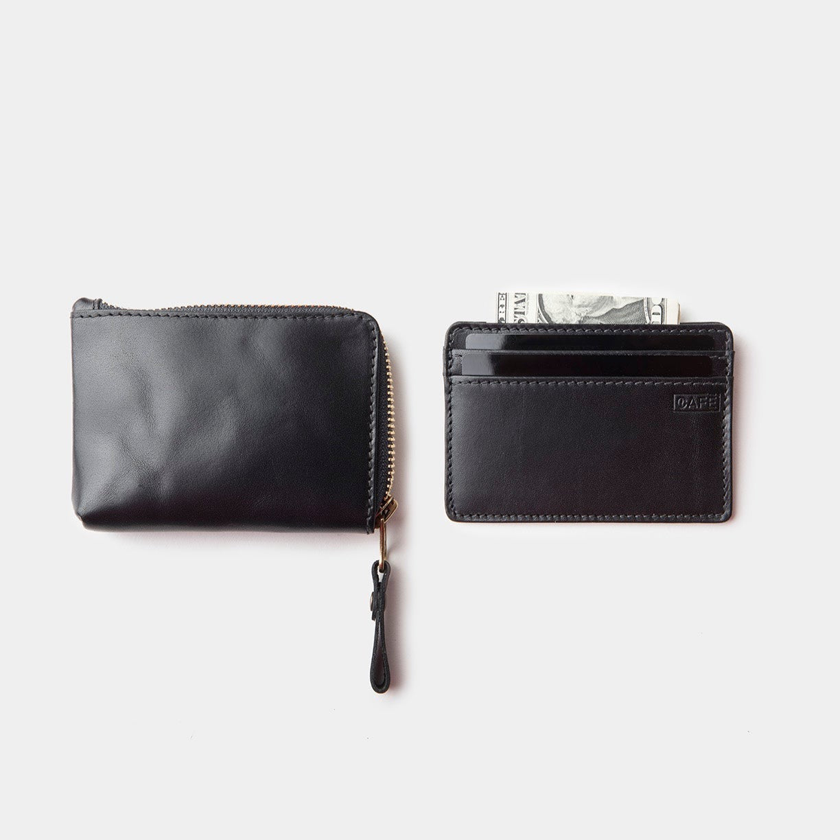 Osaka Zip Wallet - Black