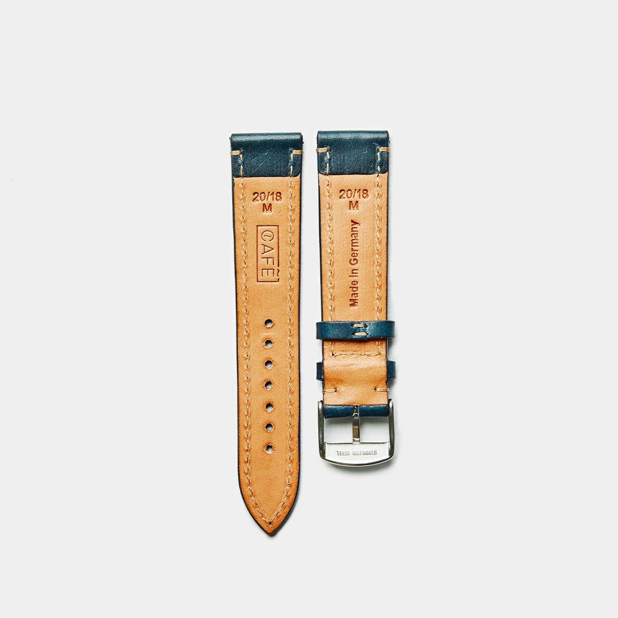 Leather Watch Strap - Ocean