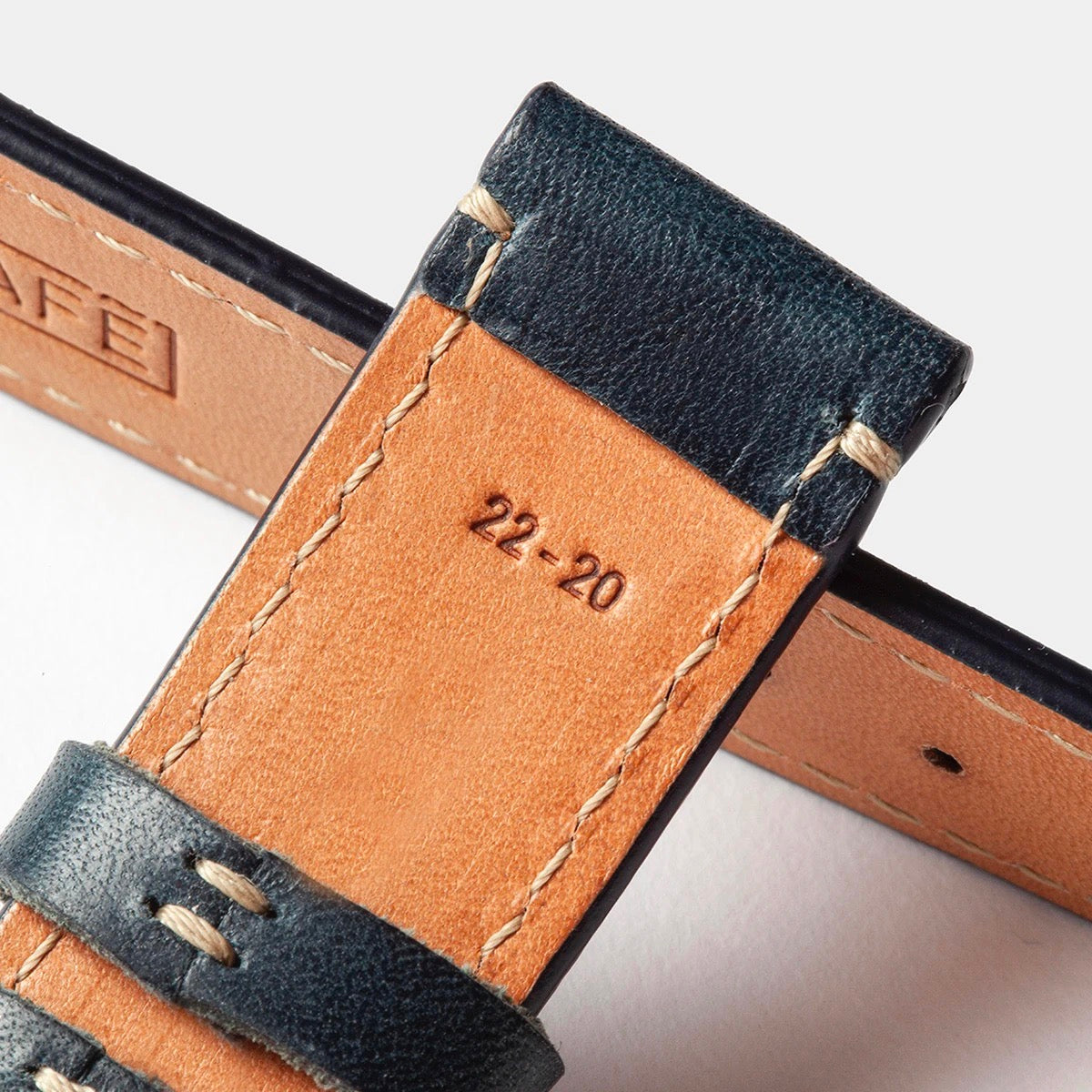 Leather Watch Strap - Ocean