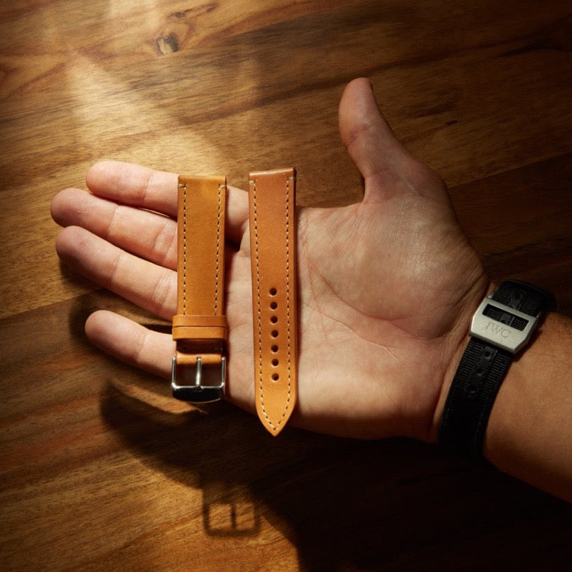 Leather Watch Strap - Roasted