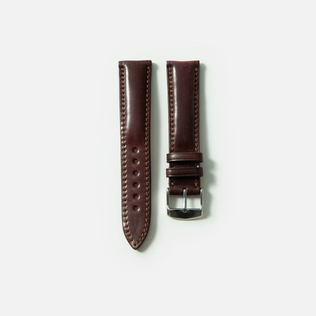 Shell Cordovan Watch Strap - Oxblood