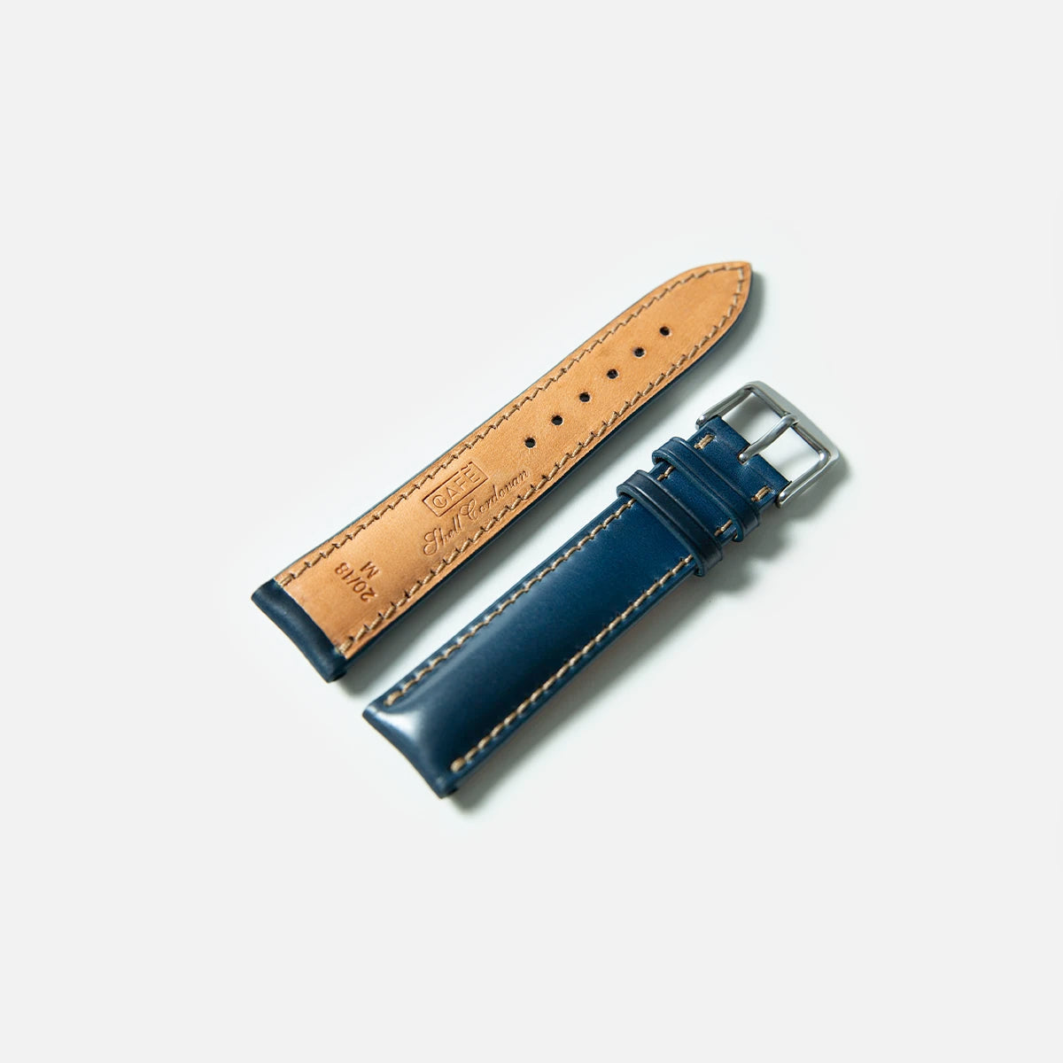 Shell Cordovan Watch Strap - Ocean
