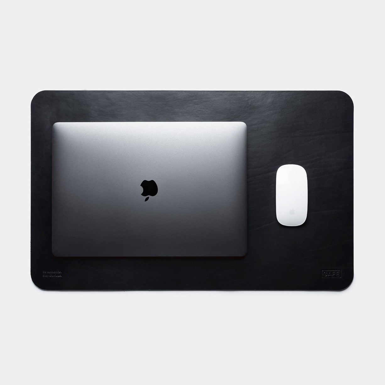 Leather Desk Pad - Black