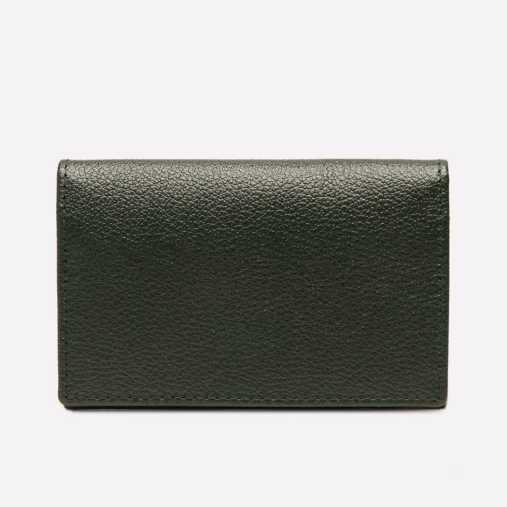 Capra Visiting Card Case (Forest Green)