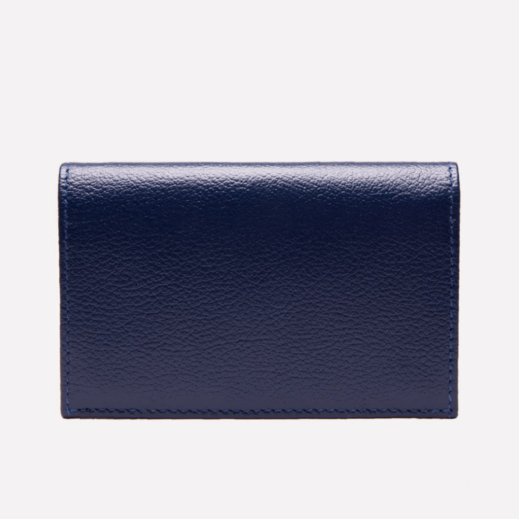 Capra Visiting Card Case (Marine Blue)