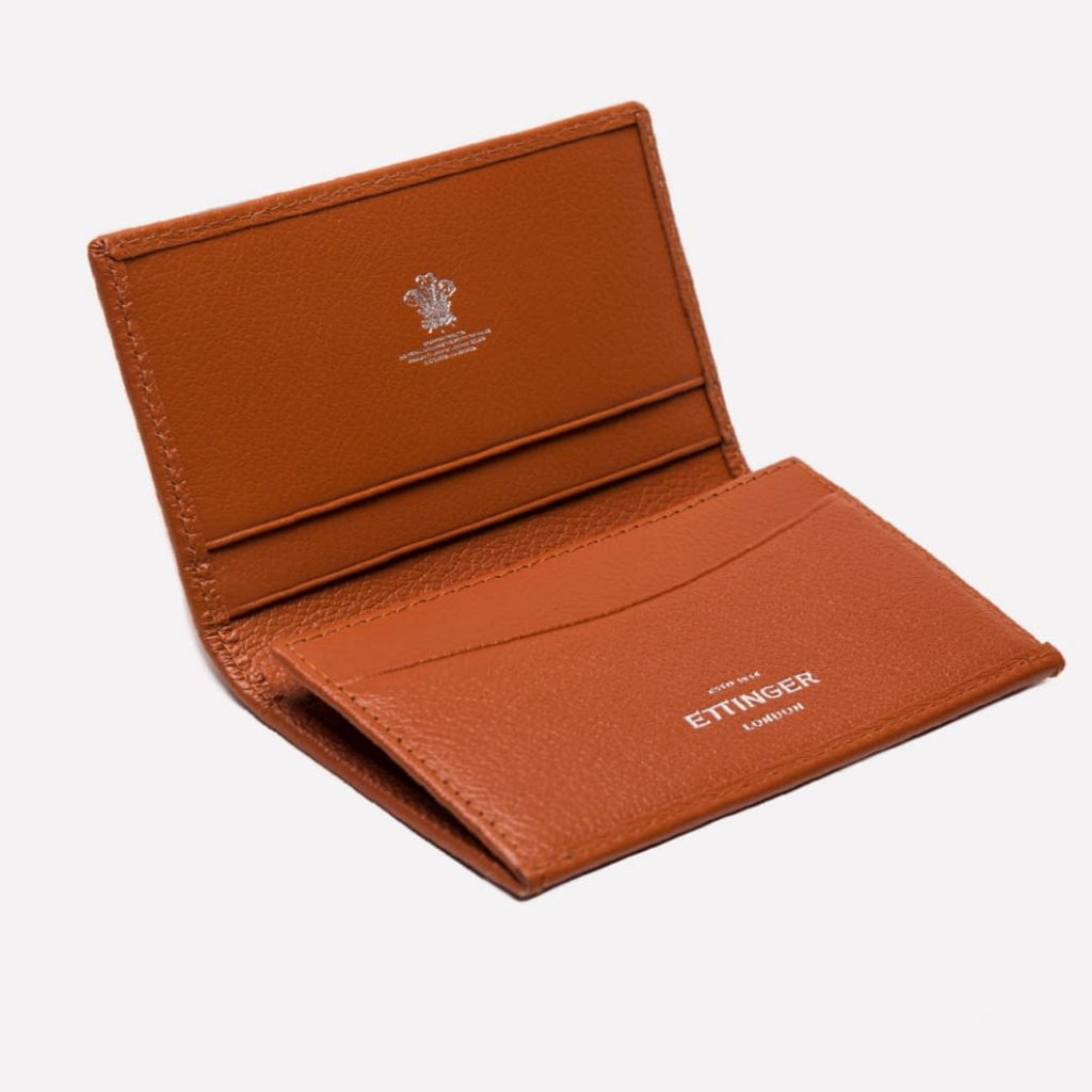 Capra Visiting Card Case (Tan)