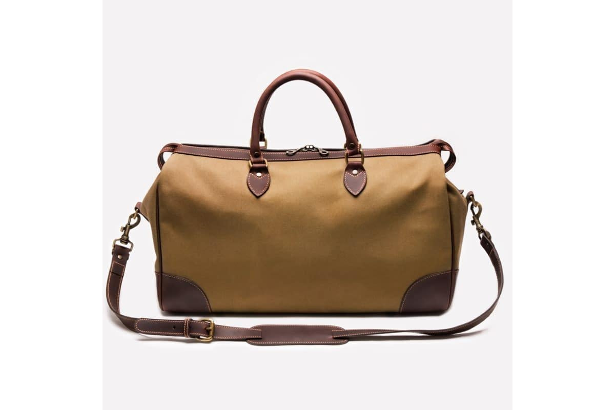 Hurlingham Overnight Bag - Sand - onlybrown