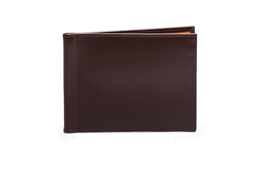 Bridle Nut Money Clip Wallet - onlybrown