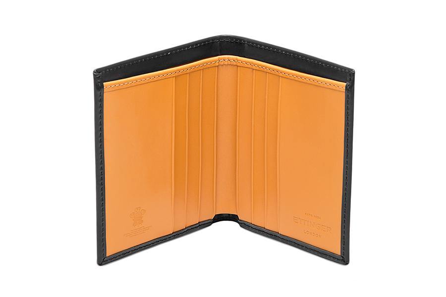 Bridle Mini Wallet - Ettinger Grey (Personalisation) - onlybrown