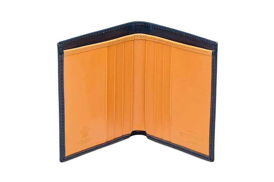 Bridle Mini Wallet - Petrol Blue - onlybrown