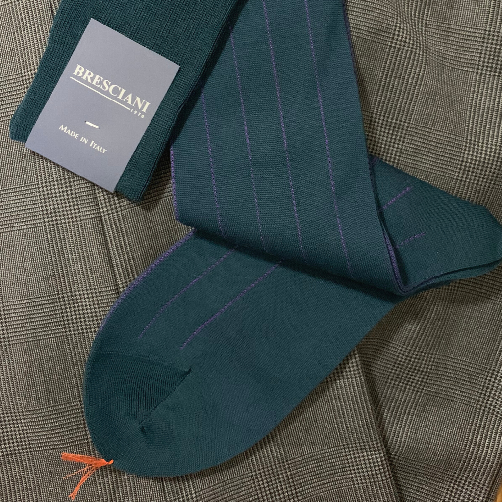 Pin Stripe - Green - onlybrown