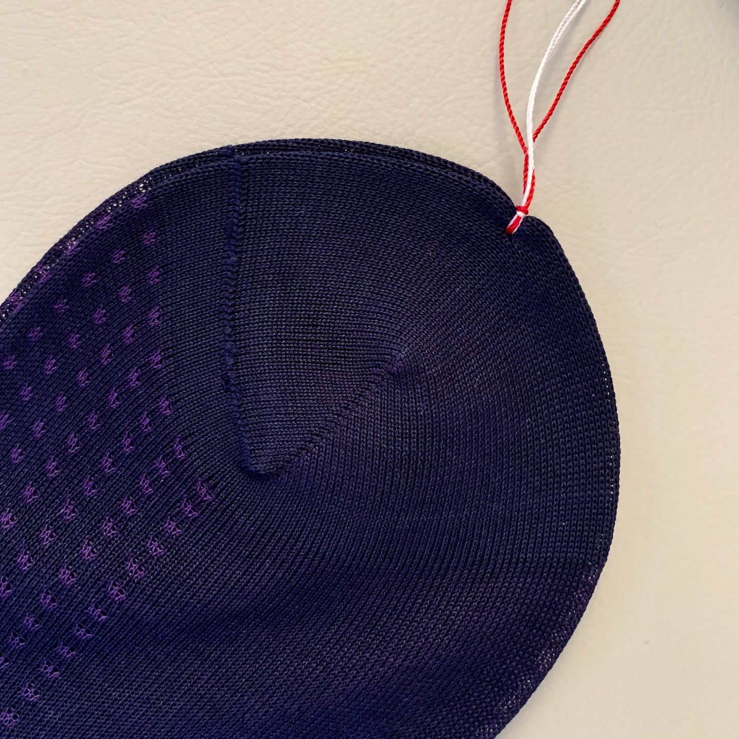 Square Mark Navy Purple - OTC Socks