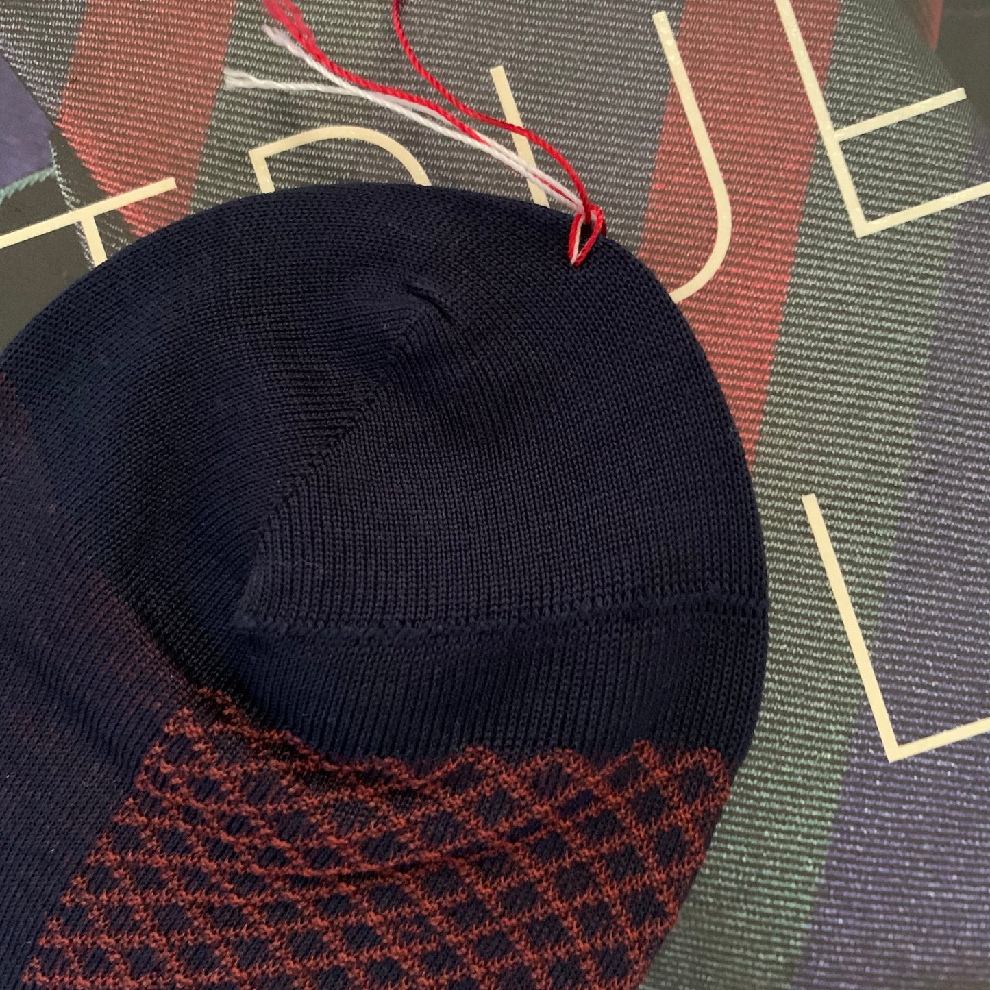 Diamond Navy Blue - OTC Socks