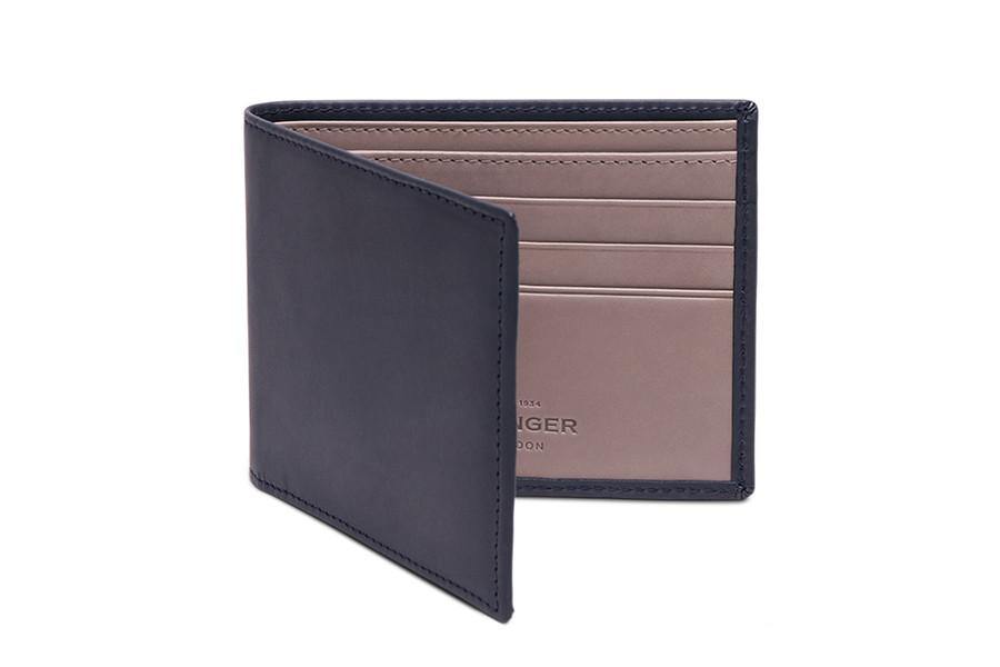 Saint Crispin Billfold - Deep Sea & Dry Stone - onlybrown