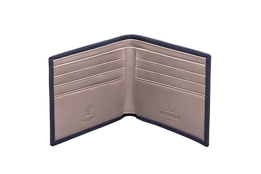 Saint Crispin Billfold - Deep Sea & Dry Stone - onlybrown