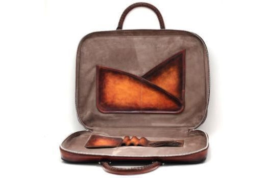 Signature Briefcase (MTO) - onlybrown