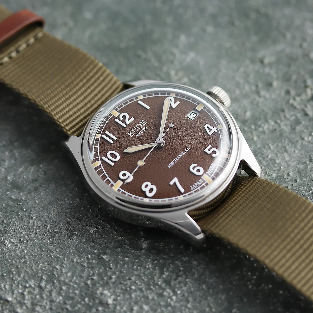 OLD SMITH 90-002 Automatic Brown (Super Luminova with date)