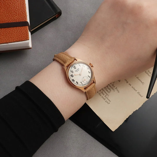 HOLBORN 90-003 (Rose Gold w Indexes)