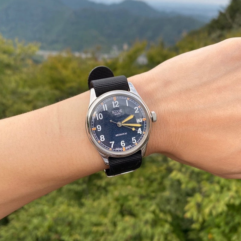 OLD SMITH 90-002 Automatic Navy (with date)