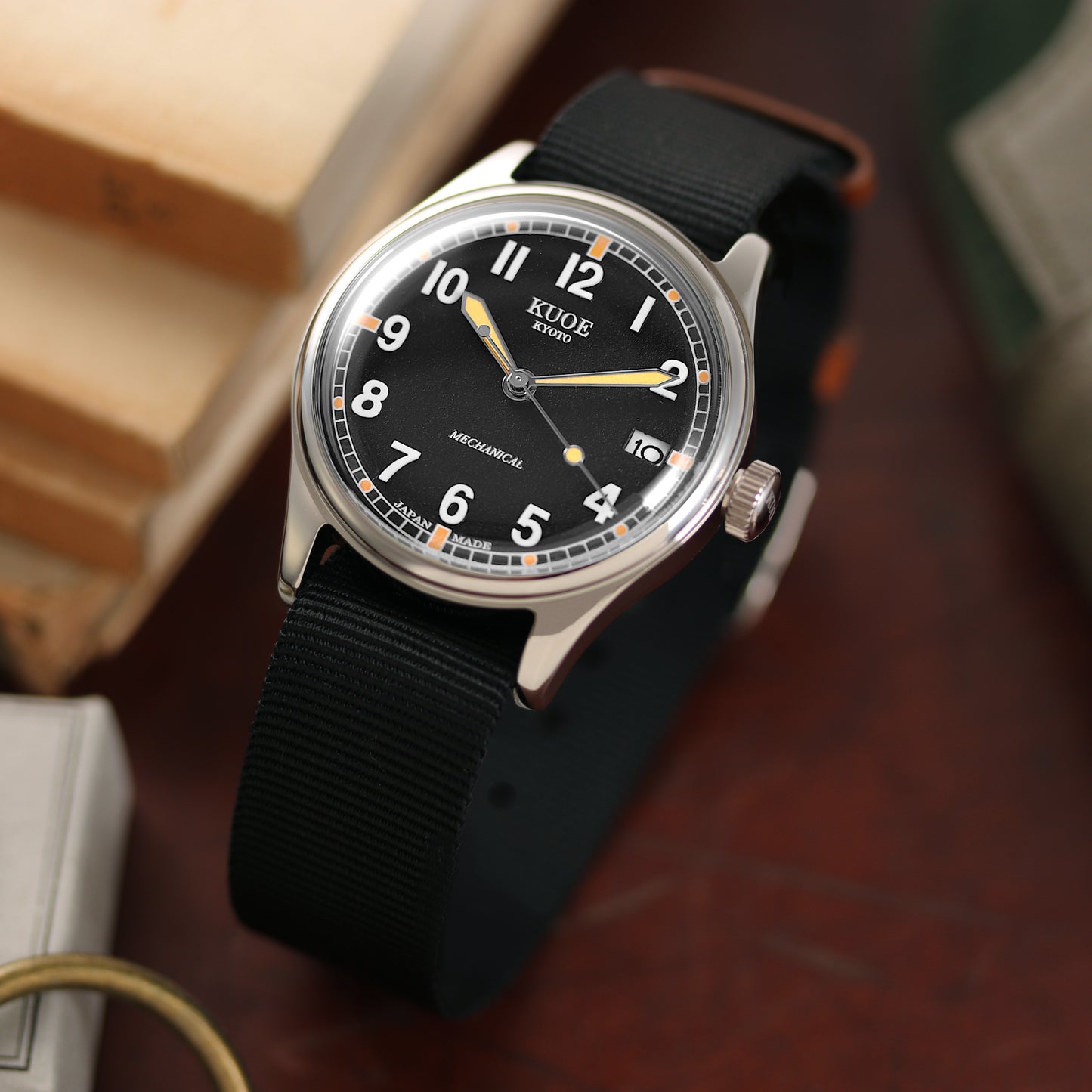 OLD SMITH 90-002 Automatic Black (with date)