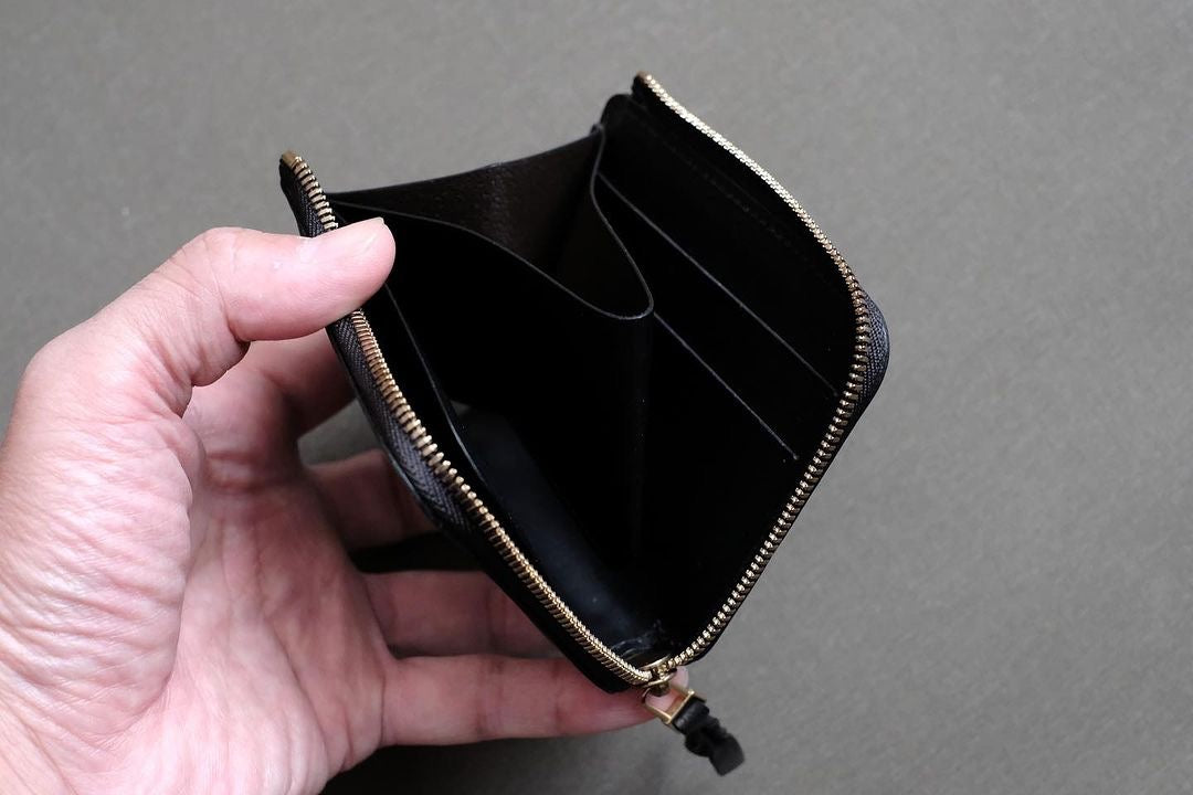 (Limited Edn)  CRAM L-Zip Wallet - Horween x Maremma