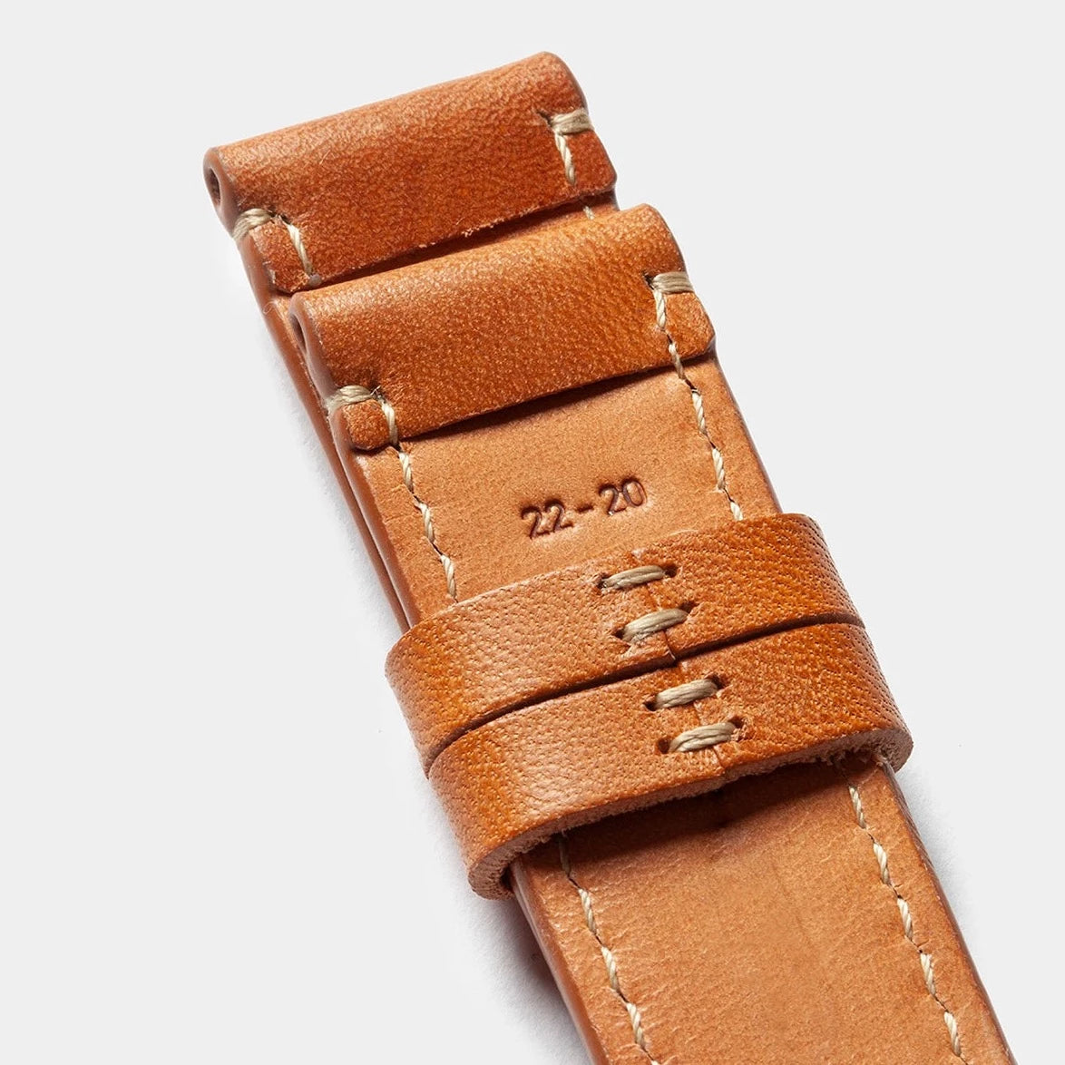 Leather Watch Strap - Roasted