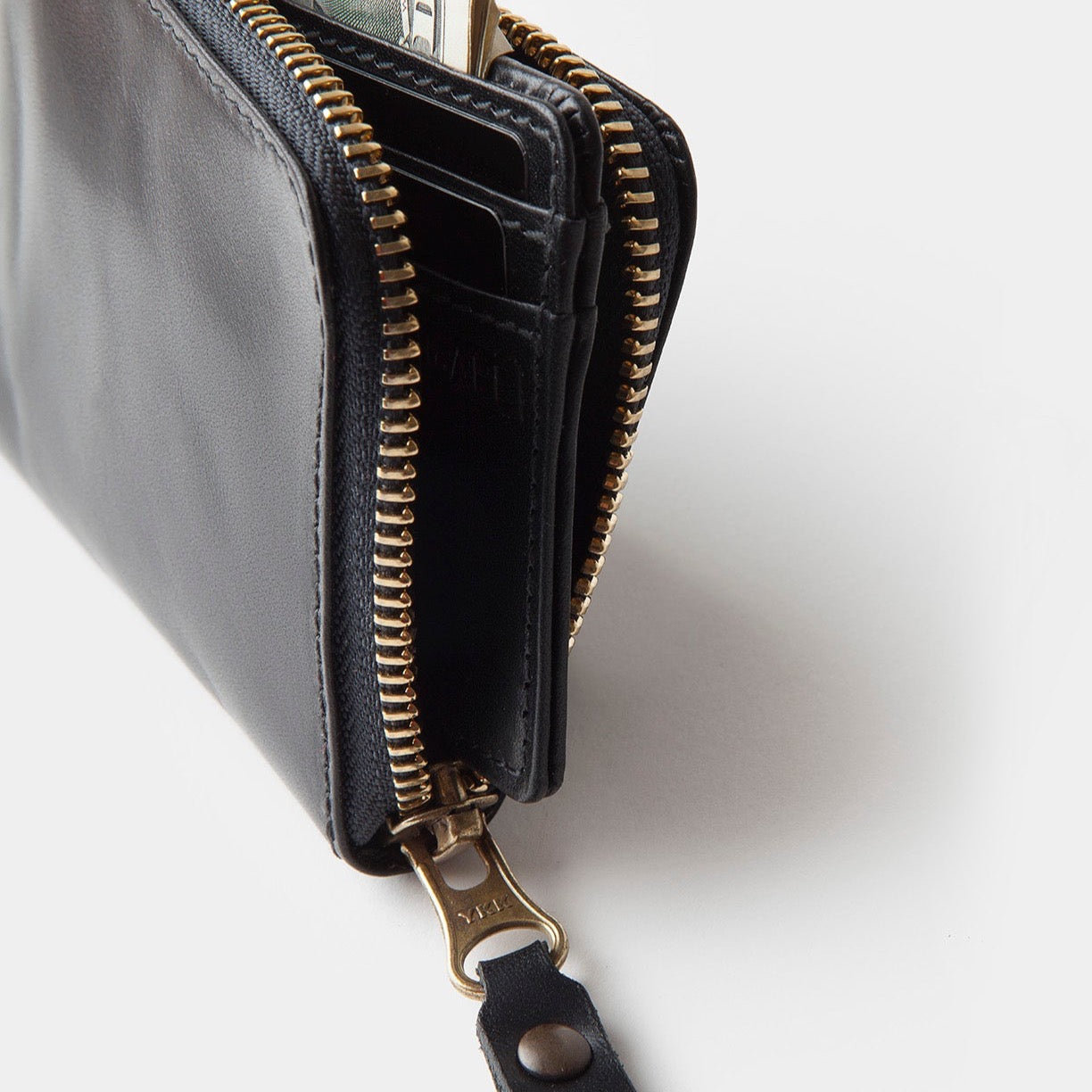 Osaka Zip Wallet - Black