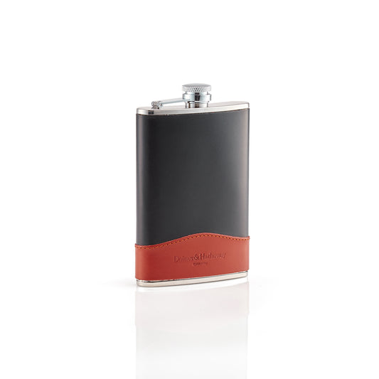 Hip Flask - Bridle Black