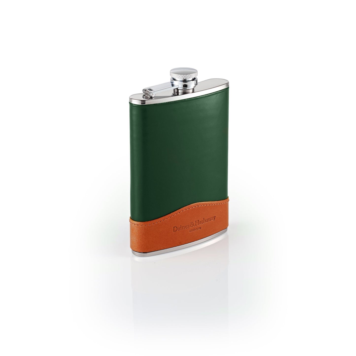 Hip Flask - Bridle Racing Green