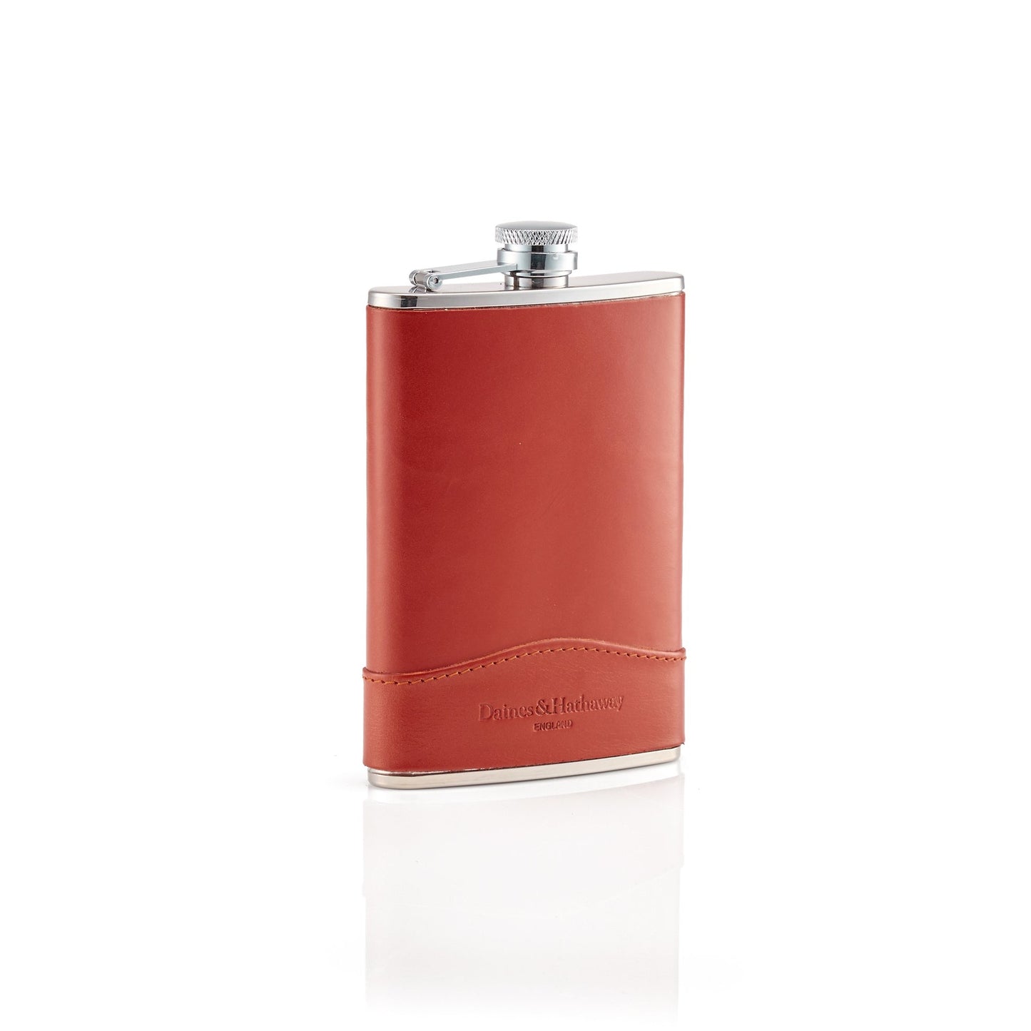 Hip Flask - Bridle Chestnut Tan