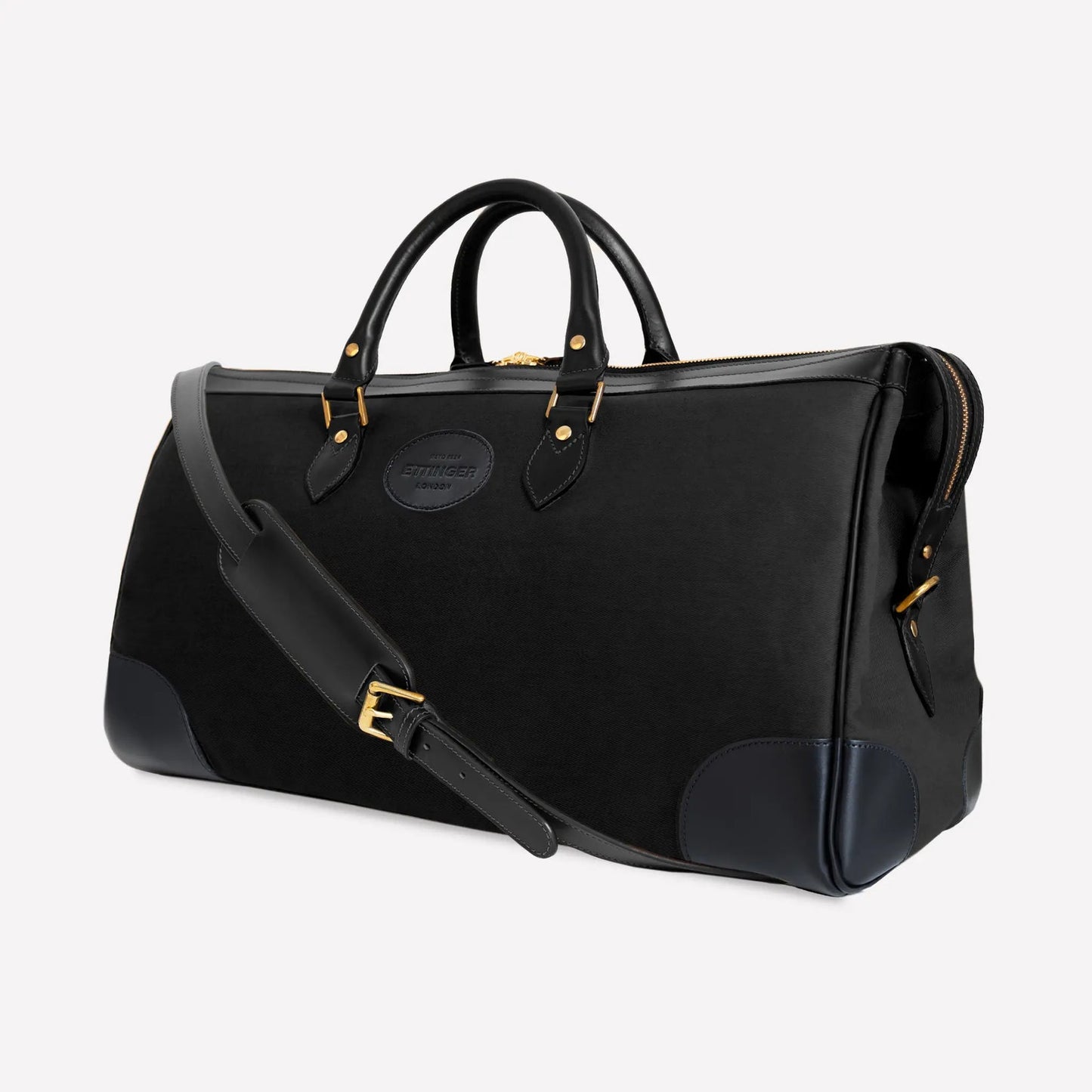 New Hurlingham Overnight Bag - Black