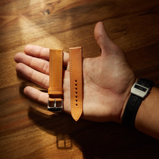 Leather Watch Strap - Roasted