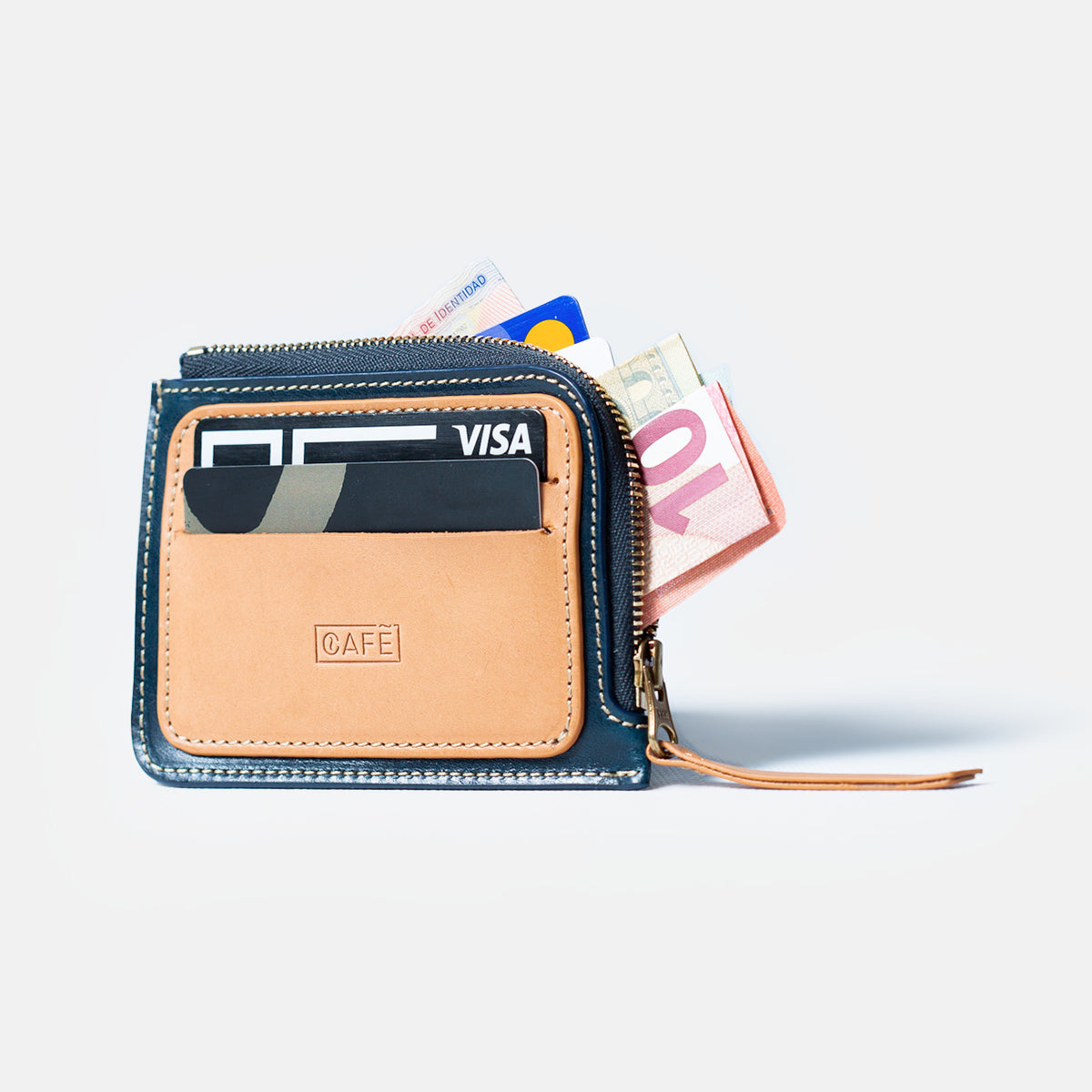 Zip Wallet #2 - Ocean & Natural