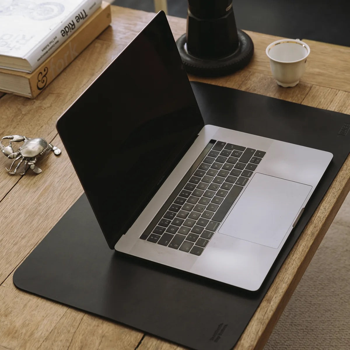 Leather Desk Pad - Black