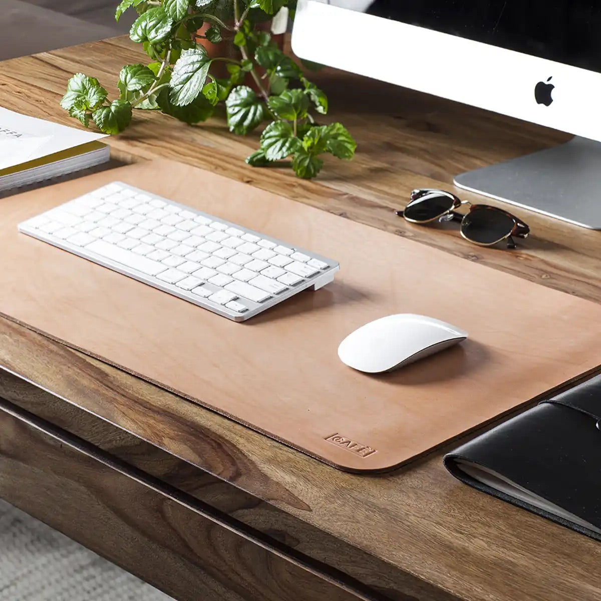 Leather Desk Pad - Natural