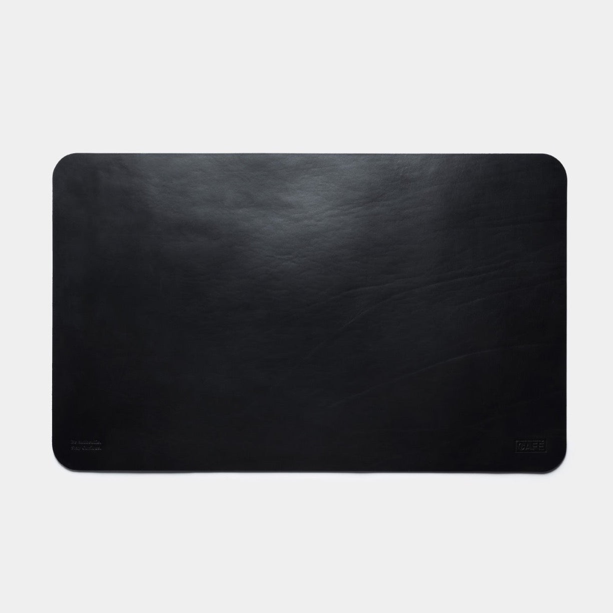 Leather Desk Pad - Black