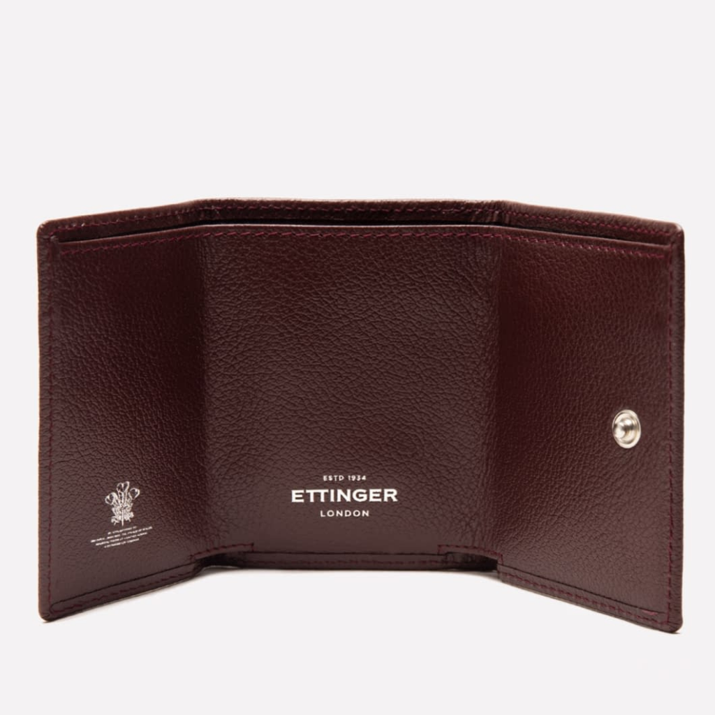 Capra Three-Fold Mini Wallet - onlybrown