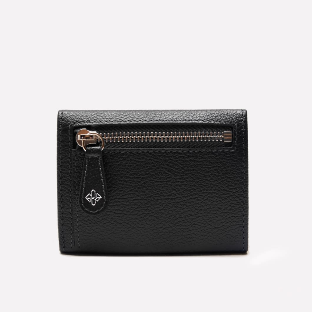 Capra Three-Fold Mini Wallet - onlybrown