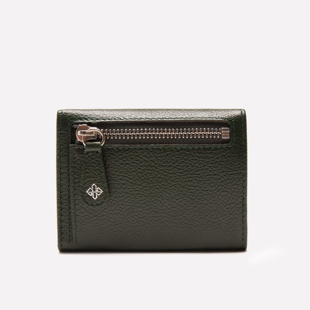 Capra Three-Fold Mini Wallet - onlybrown